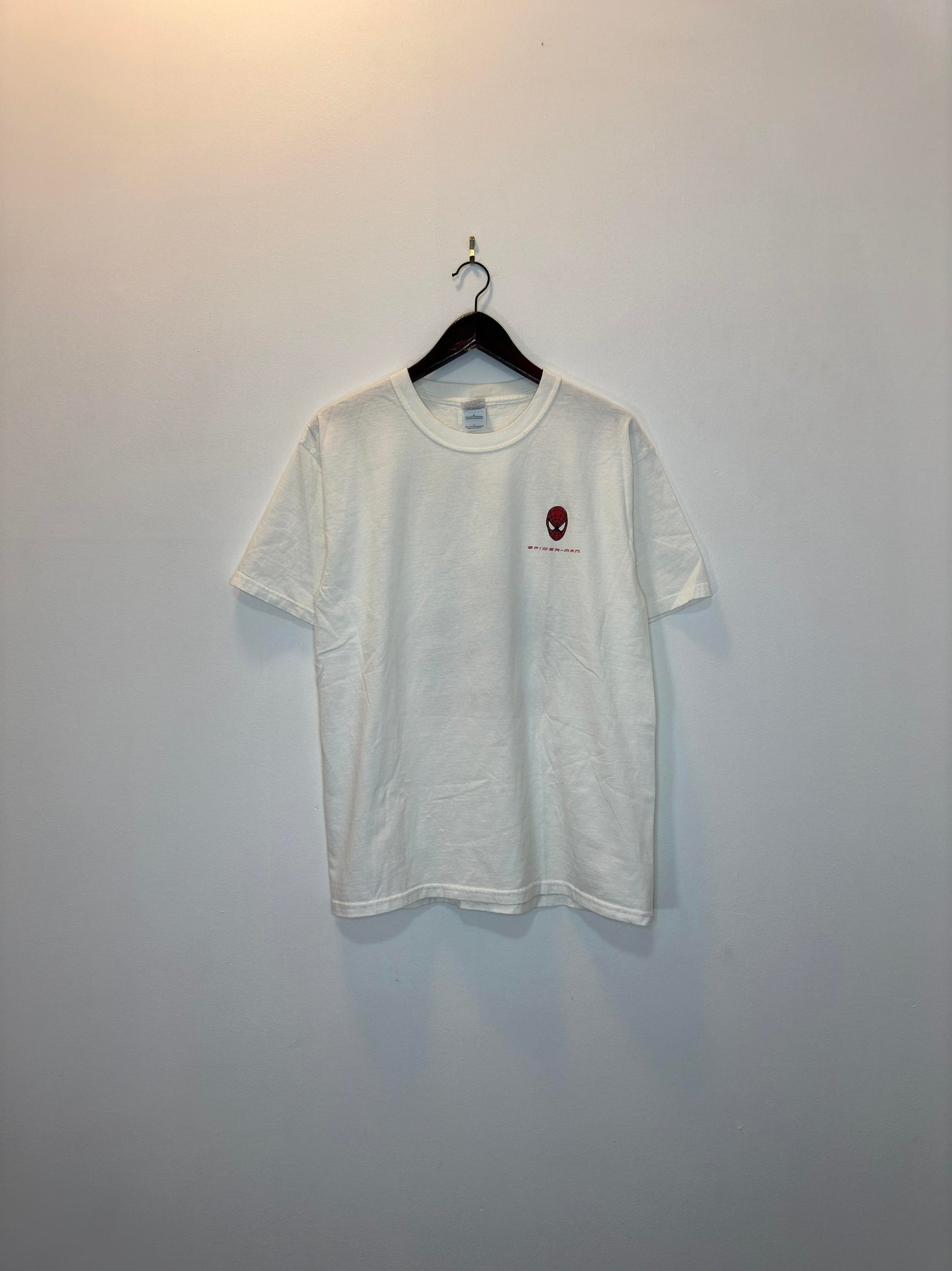 VTG x MARVEL x Future Shop x Spiderman 02' Promo White Tee - L