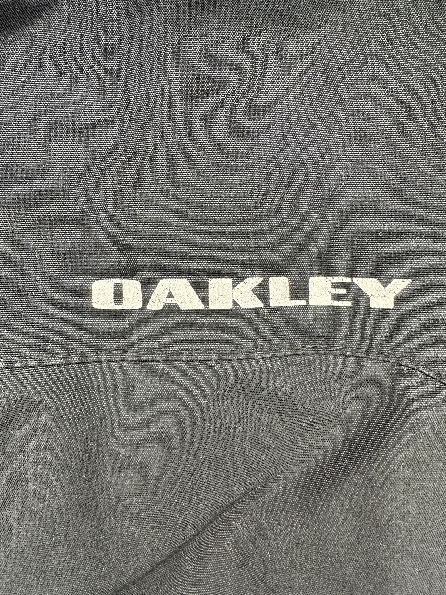 Y2K x OAKLEY x Black Insulated Full Zip Snow Sport Jacket - M