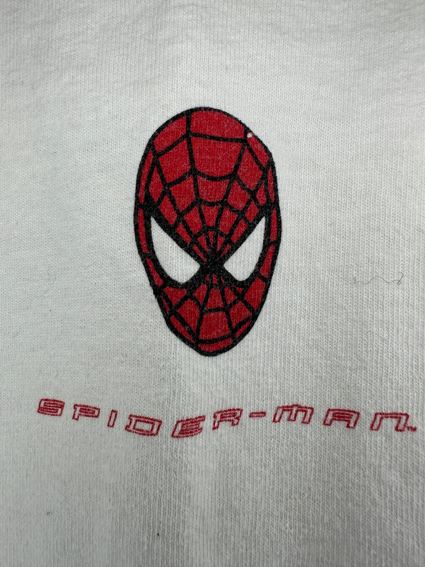 VTG x MARVEL x Future Shop x Spiderman 02' Promo White Tee - L