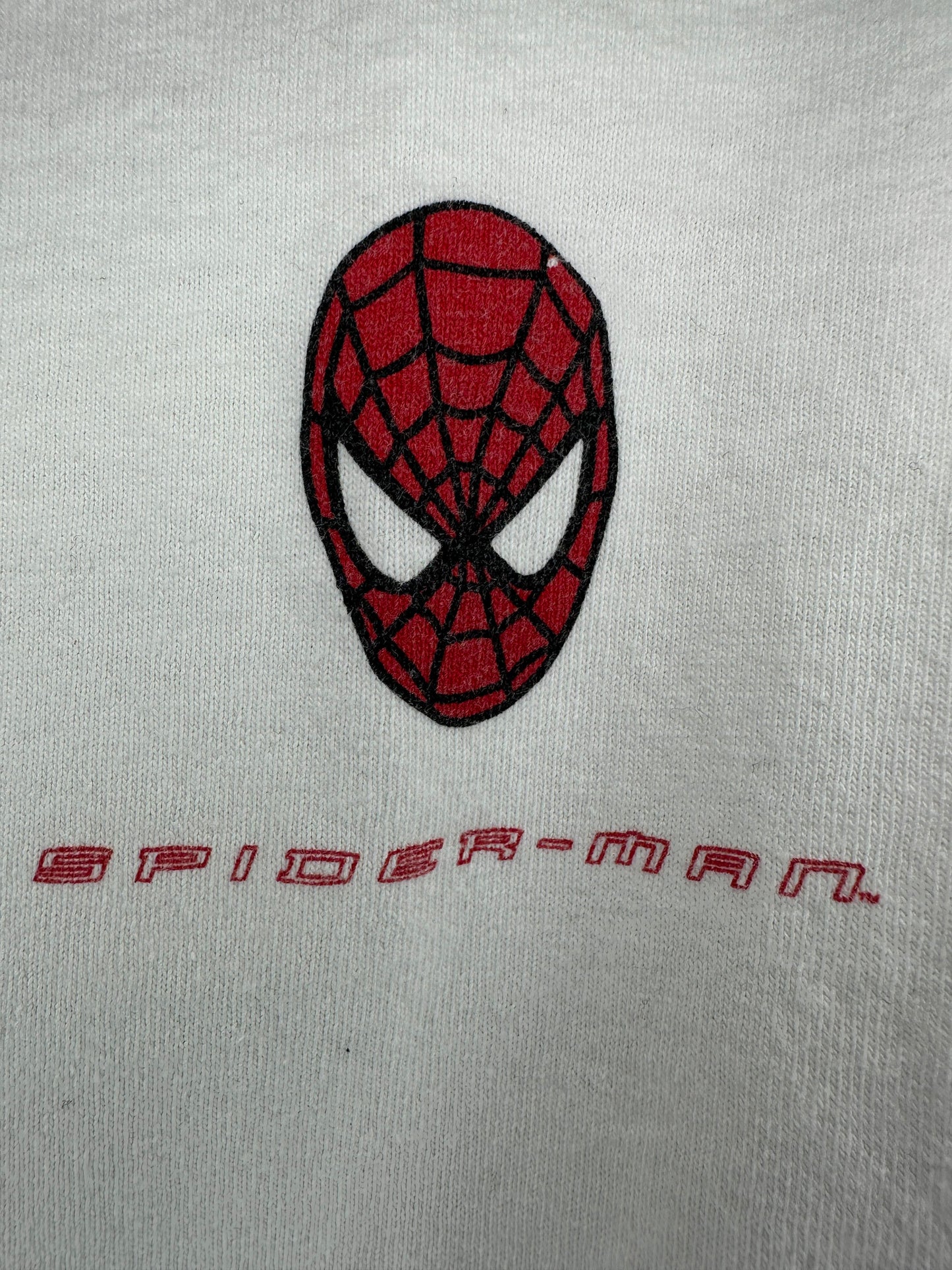 VTG x MARVEL x Future Shop x Spiderman 02' Promo White Tee - L