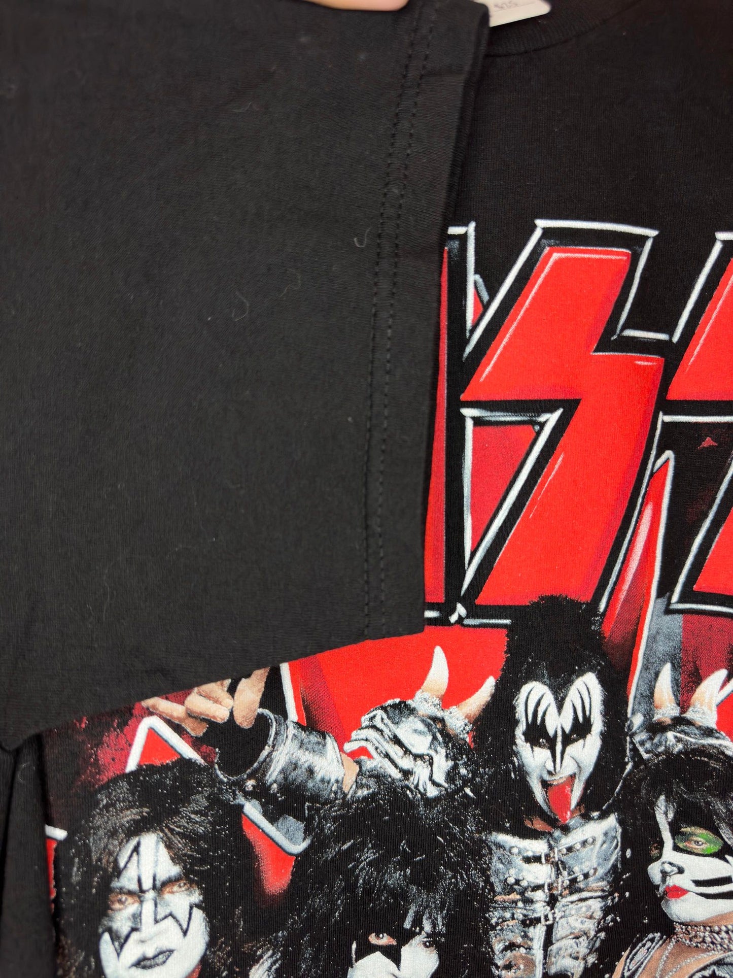 MODERN x Alstyle Apparel x KISS x 2013 Kiss Invades Canada x Black Graphic Tour Tee - L