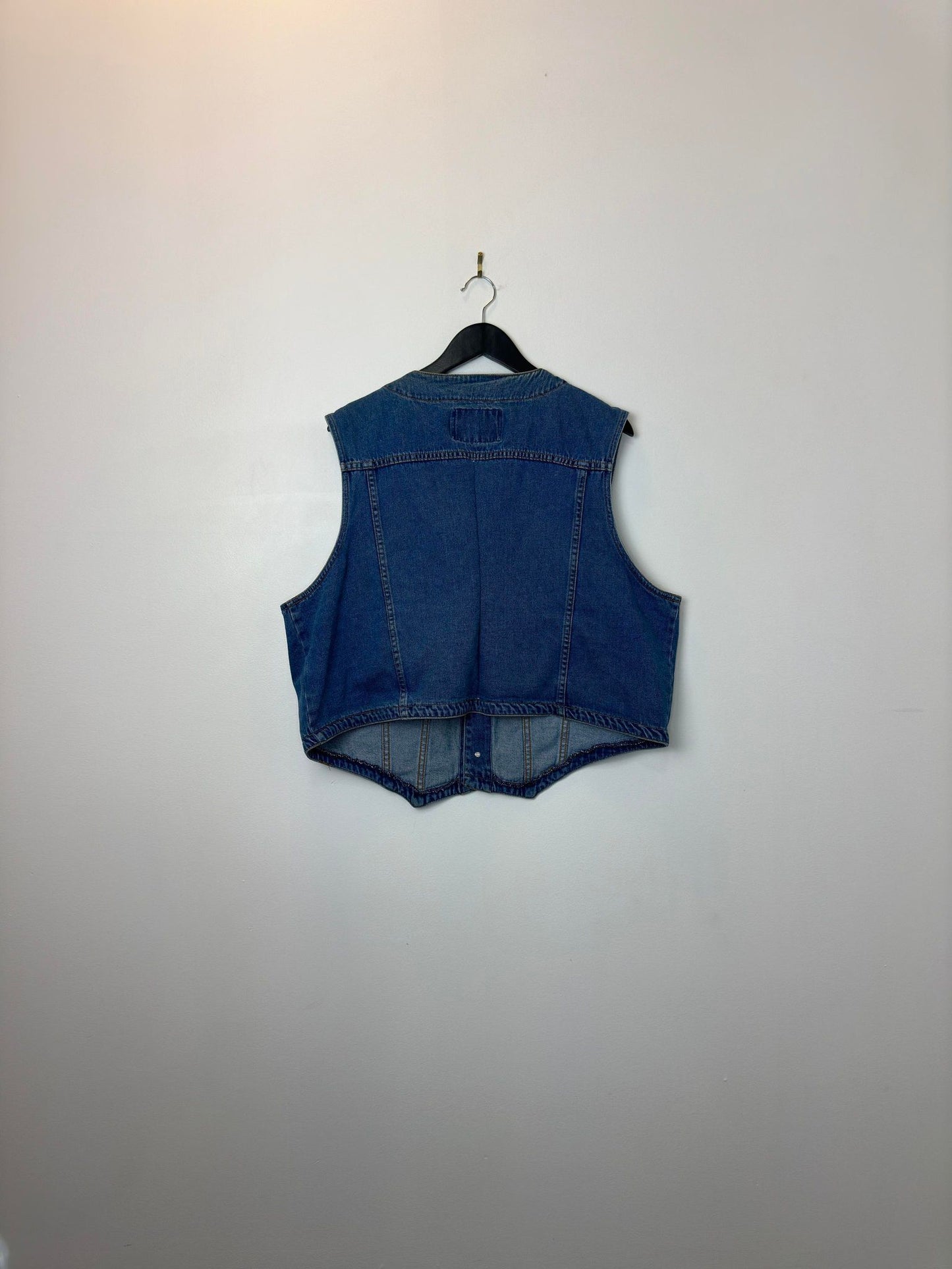 VTG x Hudson Bay x Northern Spirit x Denim Western Outerwear Vest - Women's XXL