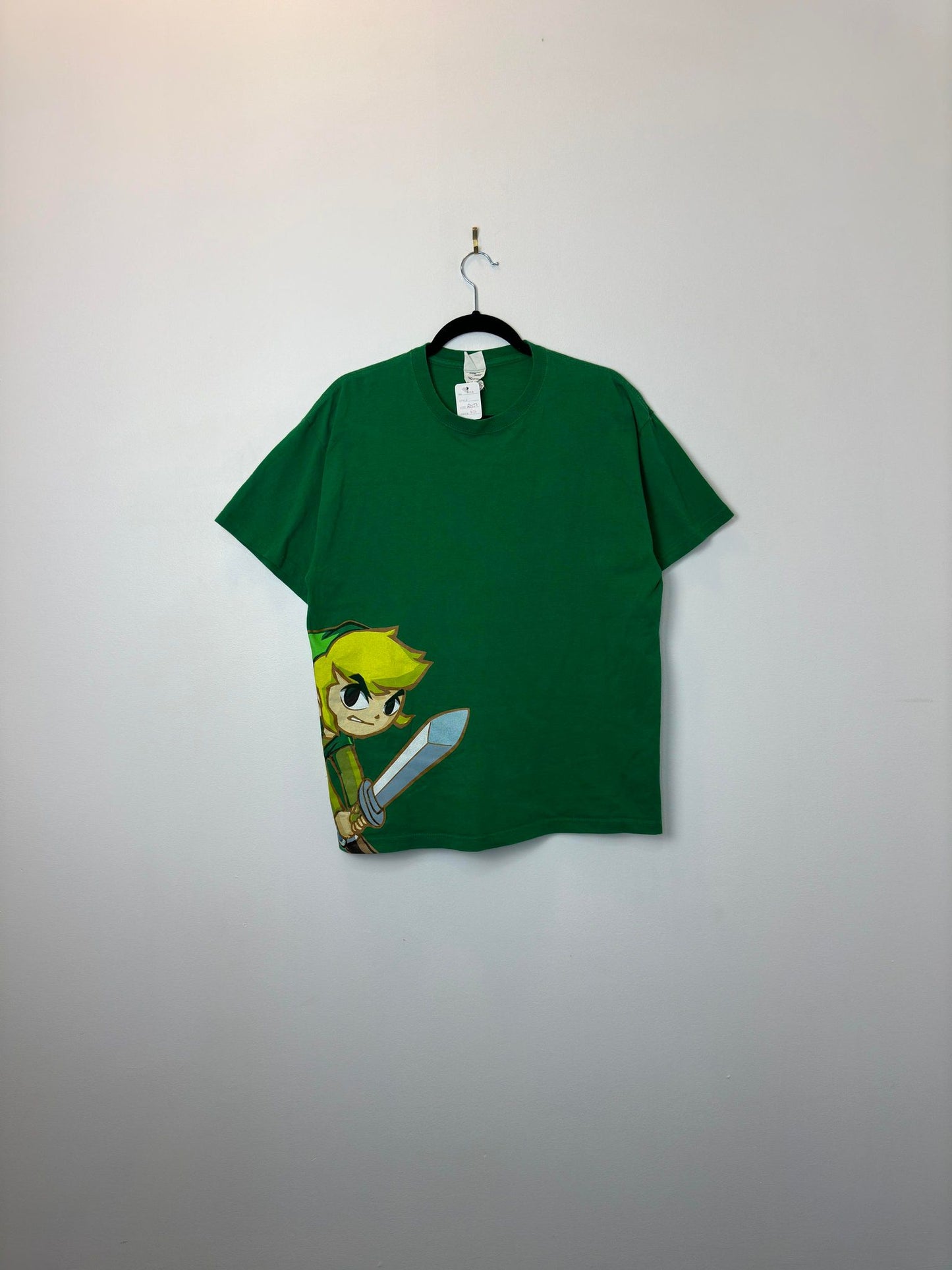 Y2K x Delta Magnum Weight x Nintendo x Zelda Spirit Tracks x Green Graphic Promo Tee - L