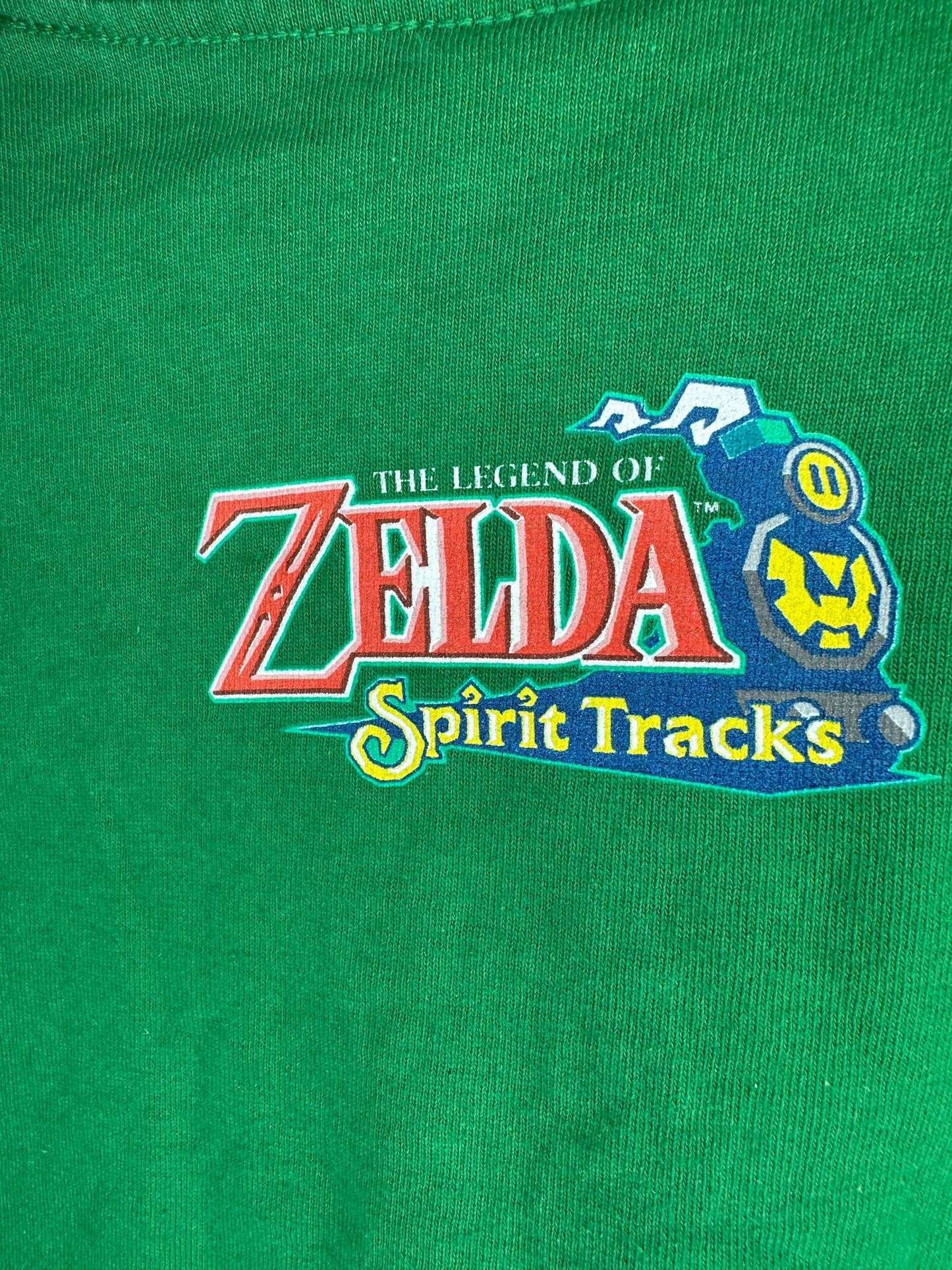 Y2K x Delta Magnum Weight x Nintendo x Zelda Spirit Tracks x Green Graphic Promo Tee - L