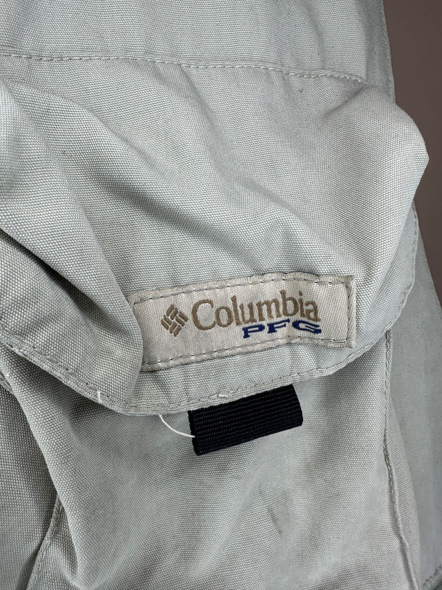 Columbia x Tan Multi Pocket Fly Fishing Outerwear Vest - L