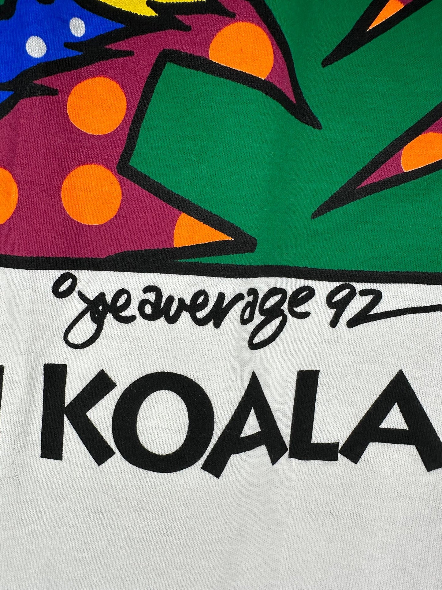 VTG x Gildan x Go Crazy with Koala  x Joe Average x White Art Tee - XL