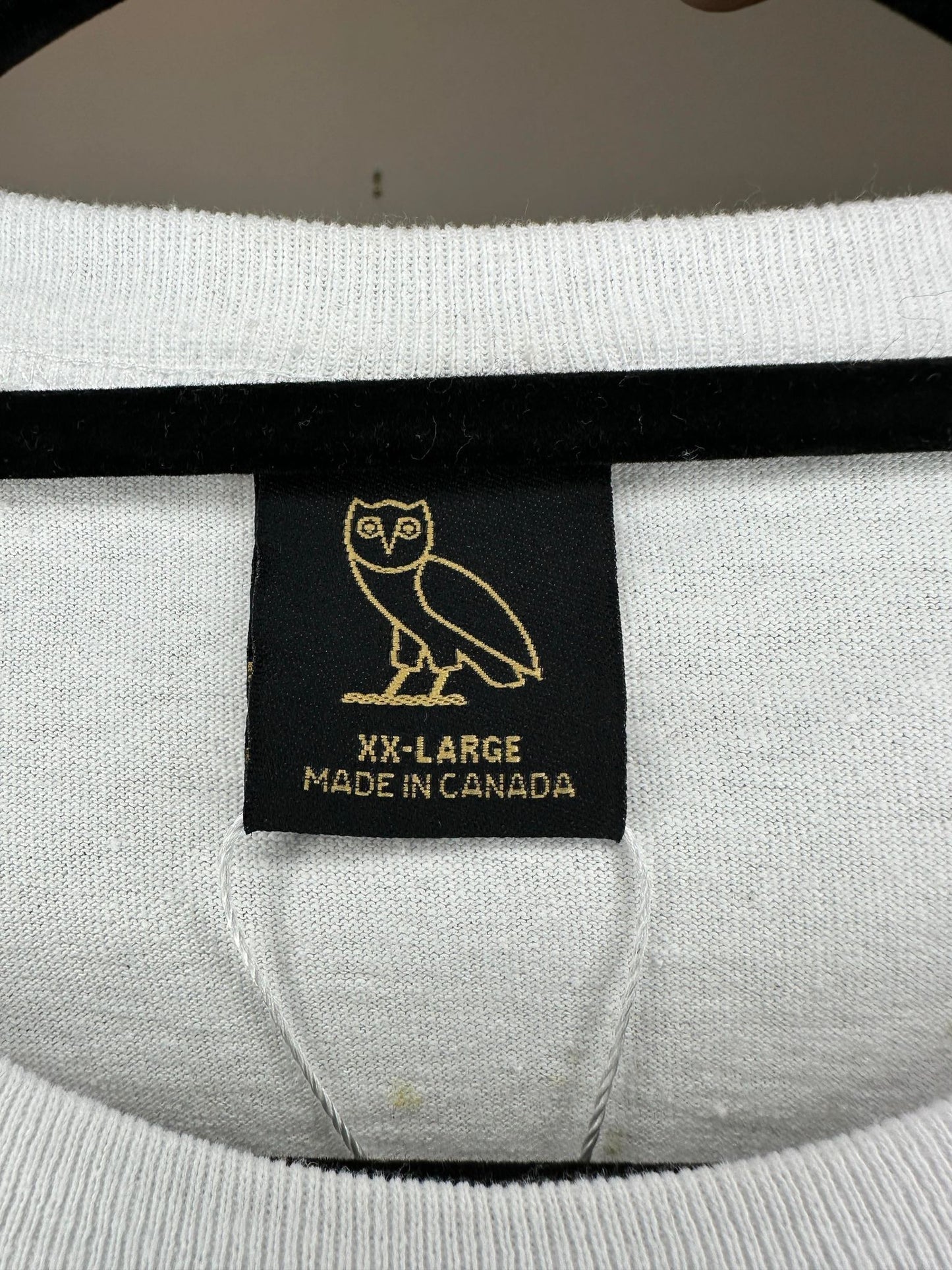 OVO x NBA x Boston Celtics x White Long Sleeve Tee - XXL