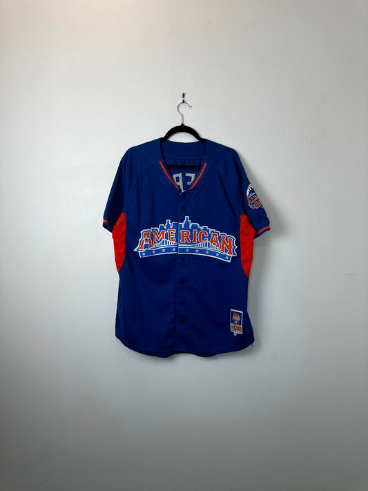 Majestic x MLB x 2013 All Star Game x Max Scherzer x American Blue Baseball Jersey - 50 (L/XL)