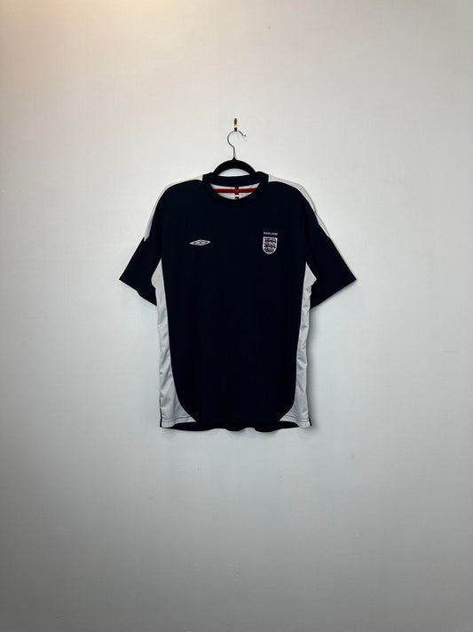 Umbro x England x Navy Soccer Football Kit Jersey - L (Faded Tag)