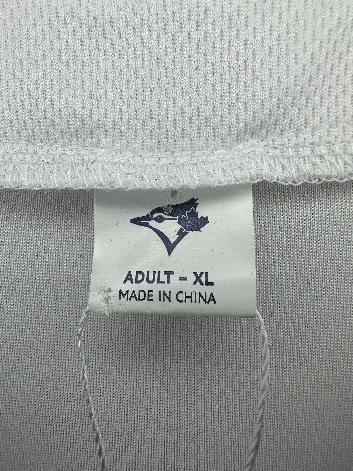 VTG x MLB x Toronto Blue Jays x Bo Bichette x White Baseball Jersey - XL