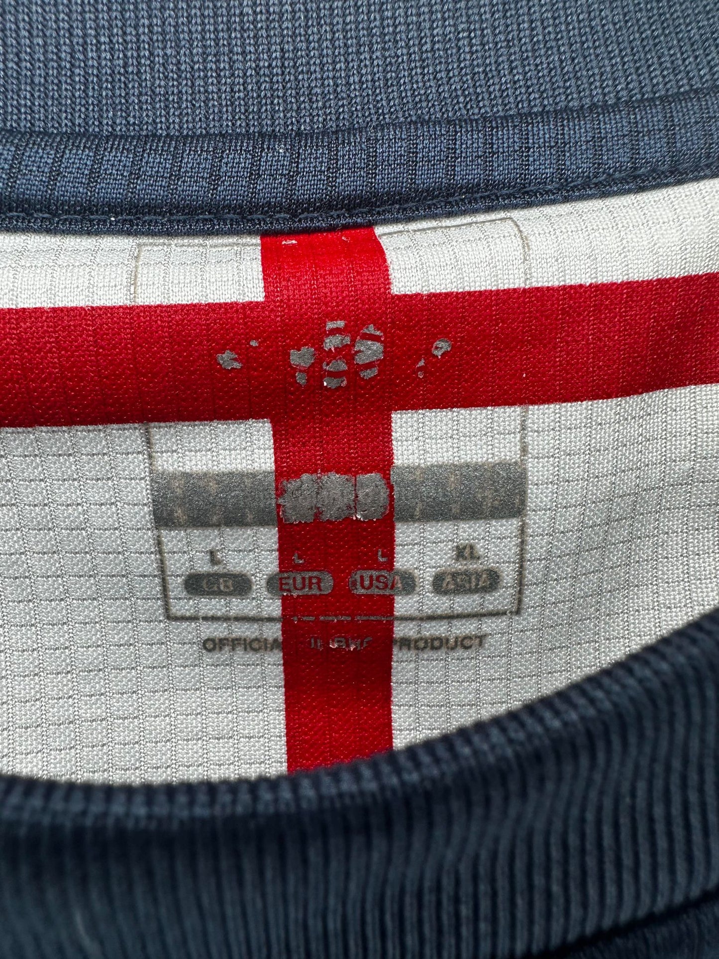 Umbro x England x Navy Soccer Football Kit Jersey - L (Faded Tag)