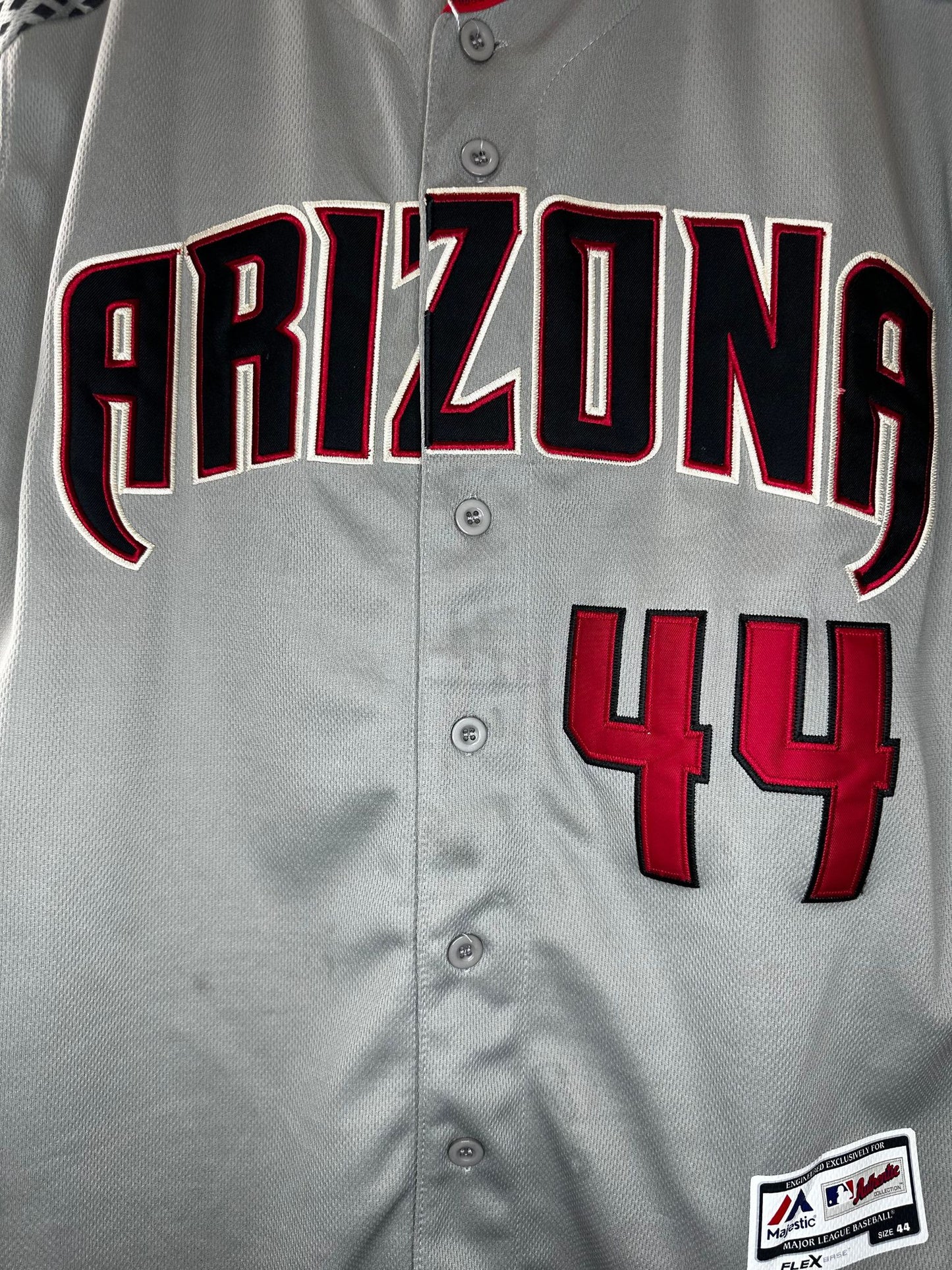 Majestic x MLB x Arizona Diamondback x Paul Goldschmidt x Grey Baseball Jersey - 44 (L/XL)