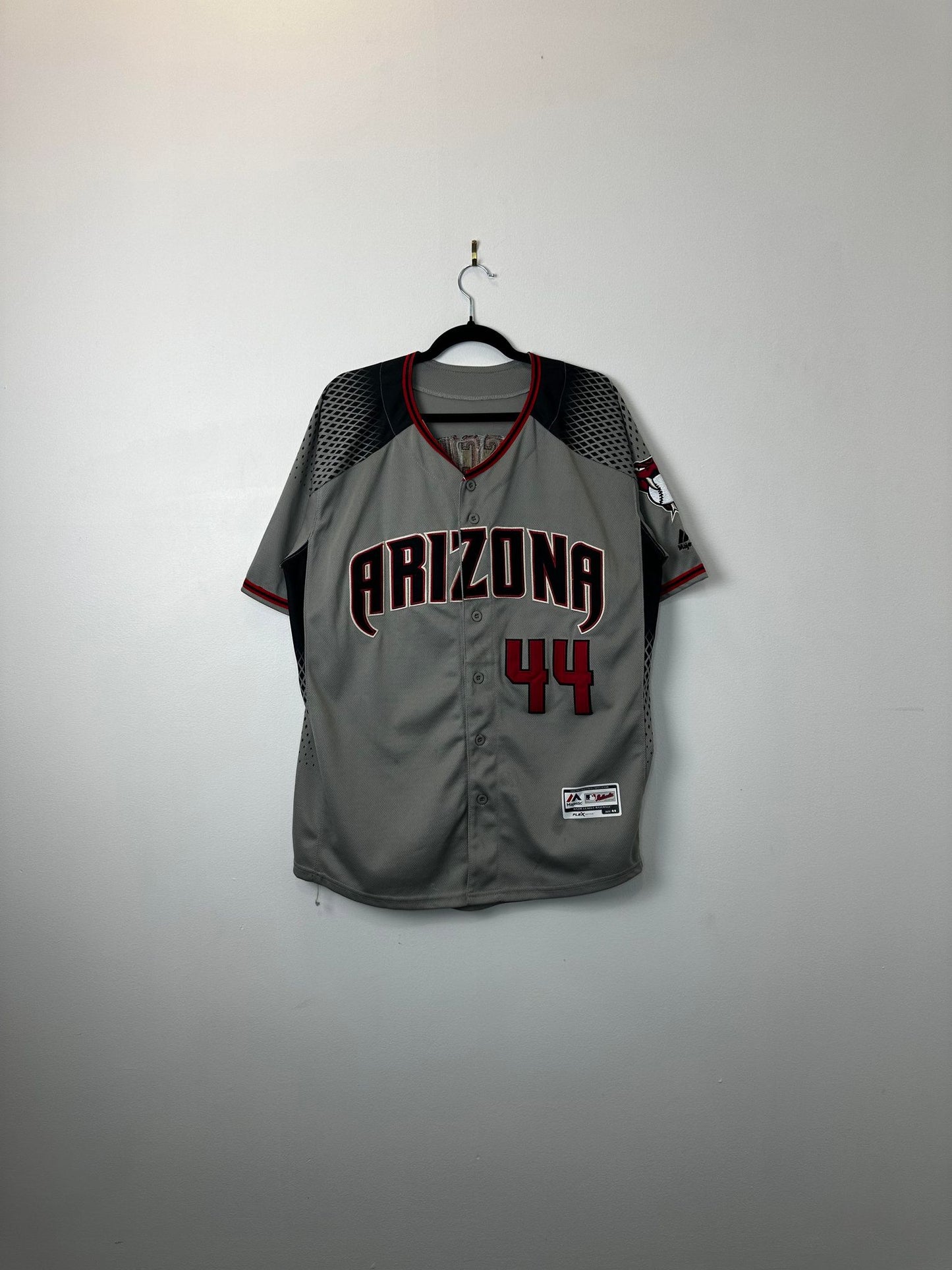 Majestic x MLB x Arizona Diamondback x Paul Goldschmidt x Grey Baseball Jersey - 44 (L/XL)