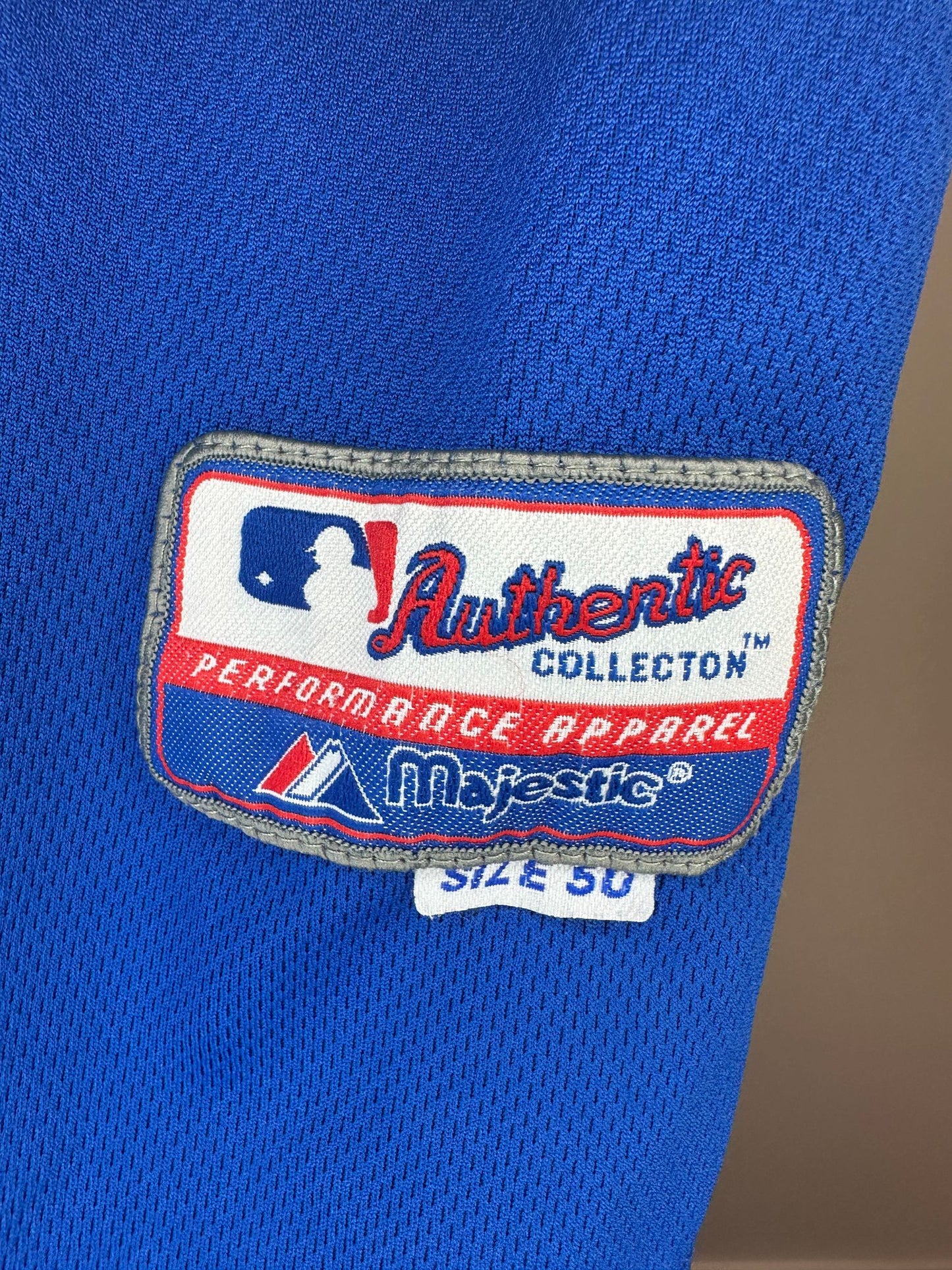 VTG x Majestic x MLB x Toronto Blue Jays x Jose Reyes x Blue Baseball Jersey - 50 (L/XL)