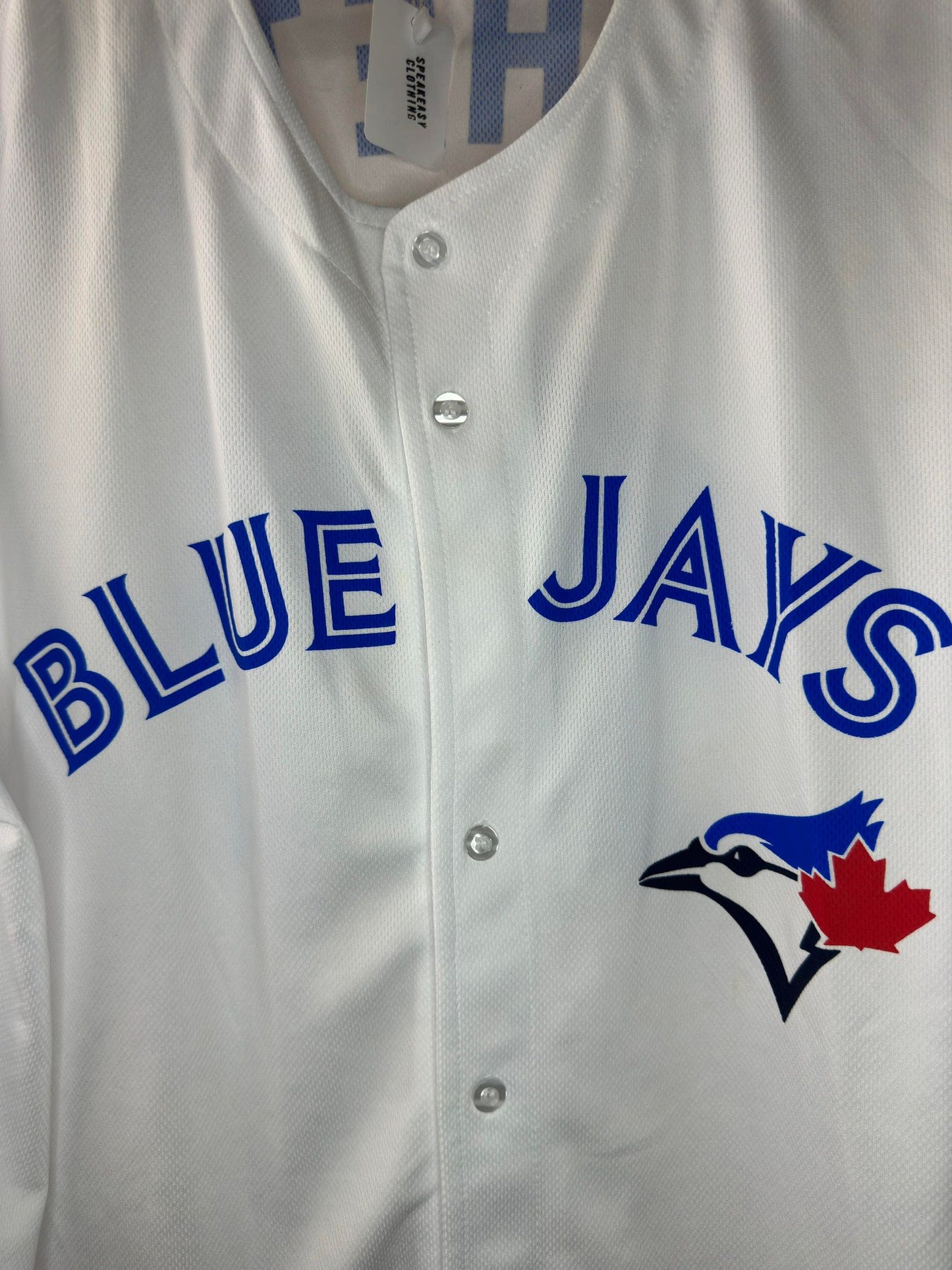 VTG x MLB x Toronto Blue Jays x Bo Bichette x White Baseball Jersey - XL