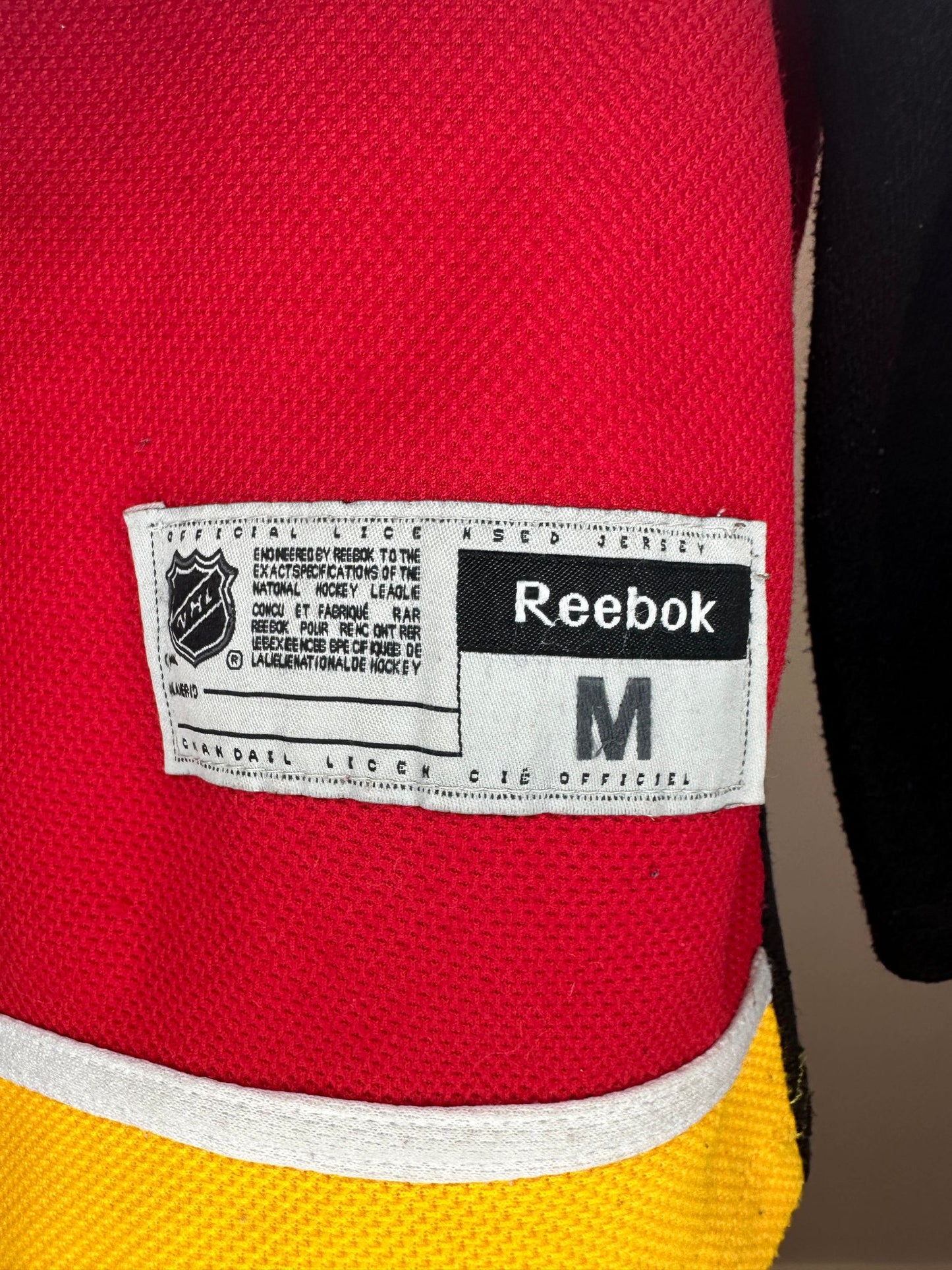 Reebok x NHL x Calgary Flames x Johnny Gaudreau x Red Hockey Jersey - M