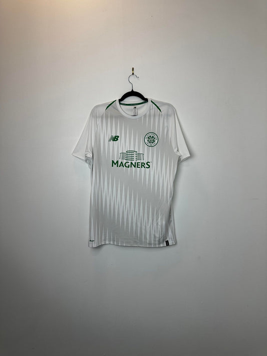 New Balance x Celtic FC x Magners x White Green Soccer Football Kit Jersey - L