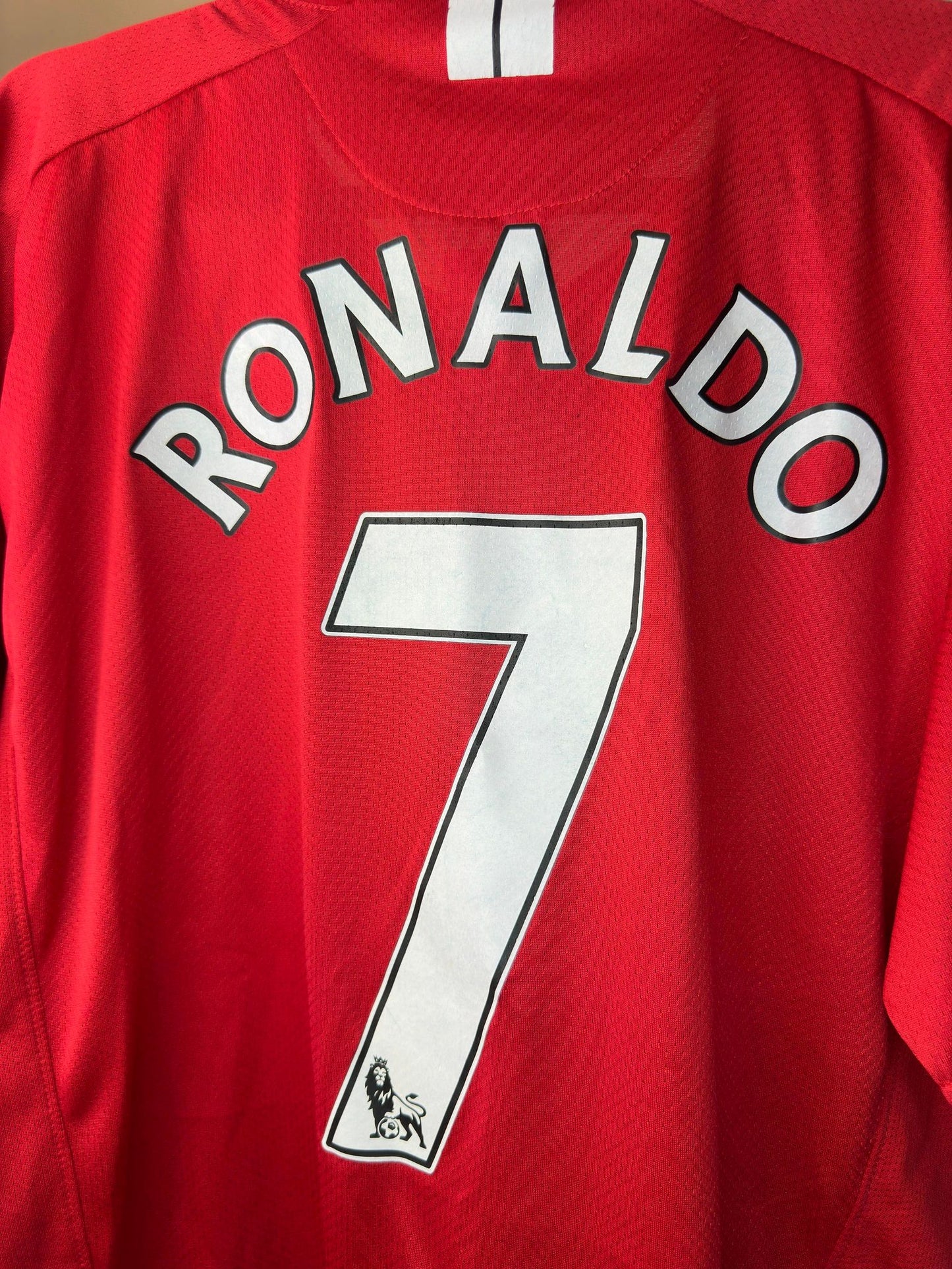 Nike x Manchester United x AIG x Cristiano Ronaldo x Red Soccer Football Kit Jersey - XL