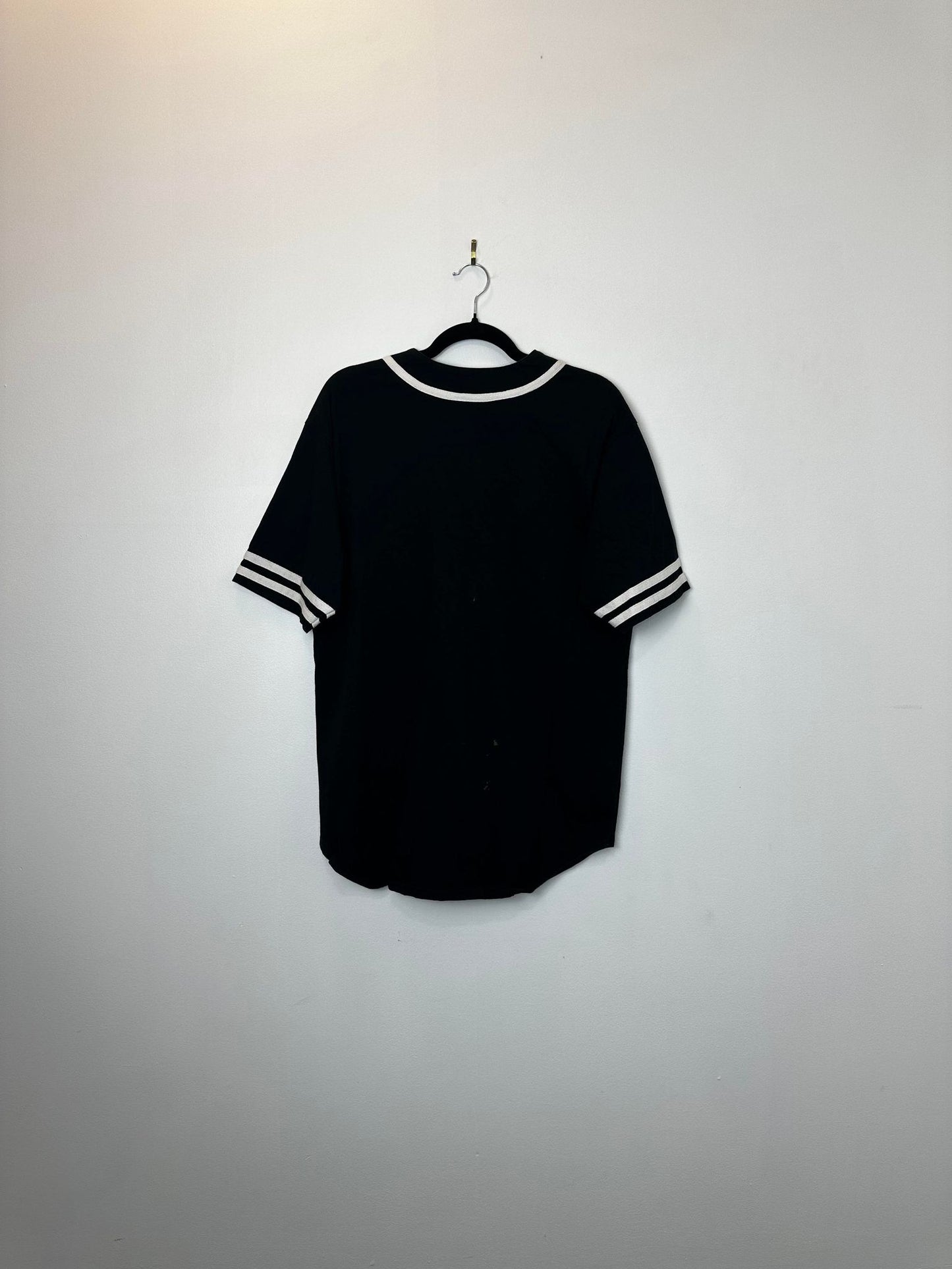 VTG x Disney x Grumpy x Black Baseball Jersey - M