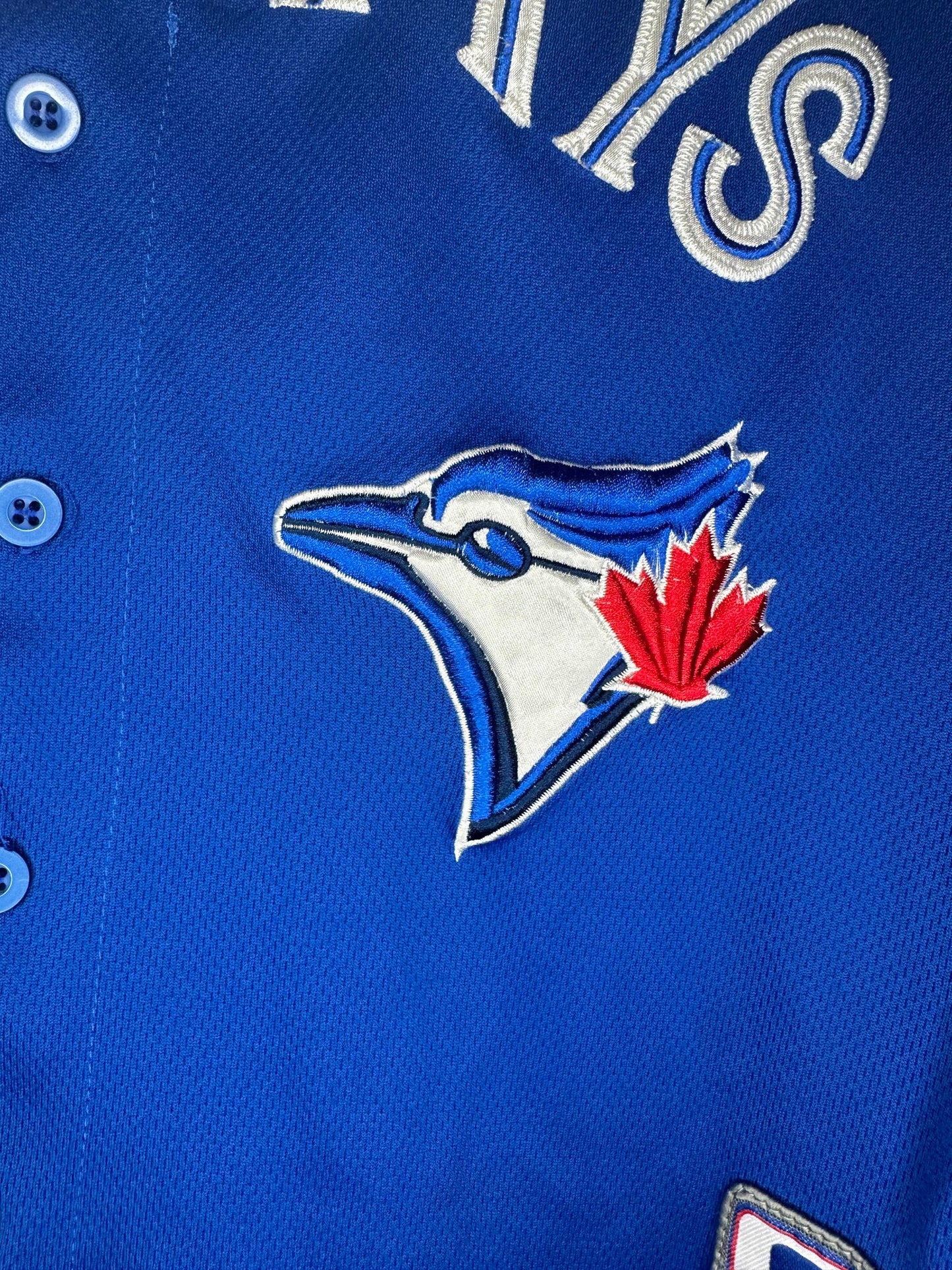 VTG x Majestic x MLB x Toronto Blue Jays x Jose Reyes x Blue Baseball Jersey - 50 (L/XL)