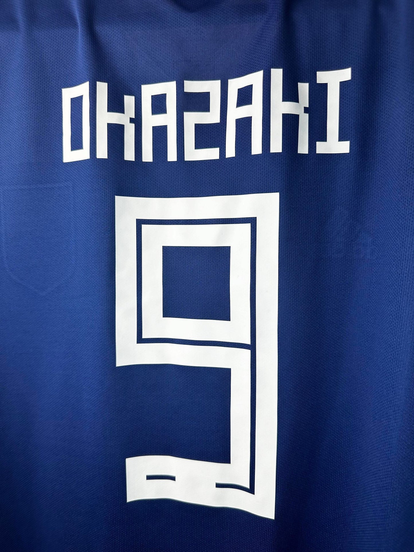 Adidas x Japan National Football Team x Shinji Okazaki x Navy Soccer Football Kit Jersey - L (Faded Tag)