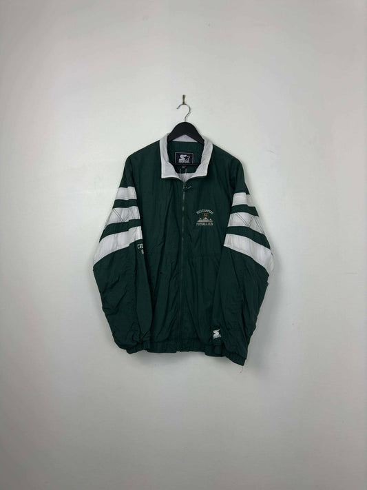 VTG x Starter x Hilltoppers Football Club x Green Fullzip Light Jacket - XXL