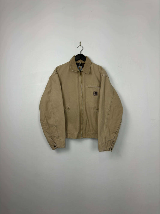 Carhartt x Blanket Lined Beige / Perfect Fading Detroit Jacket - Cut Tag (L)