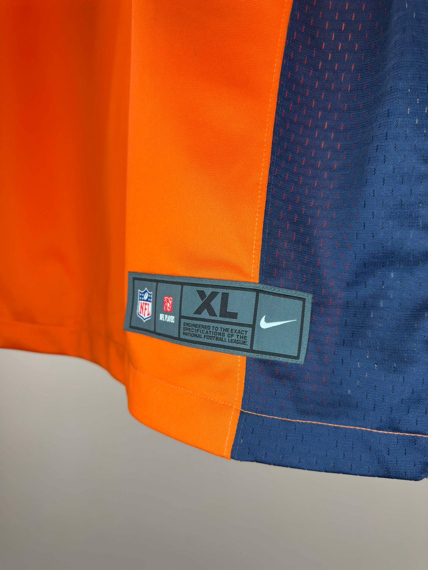 BNWT x Nike x NFL x Denver Broncos x Russell Wilson x Orange Football Jersey - XL