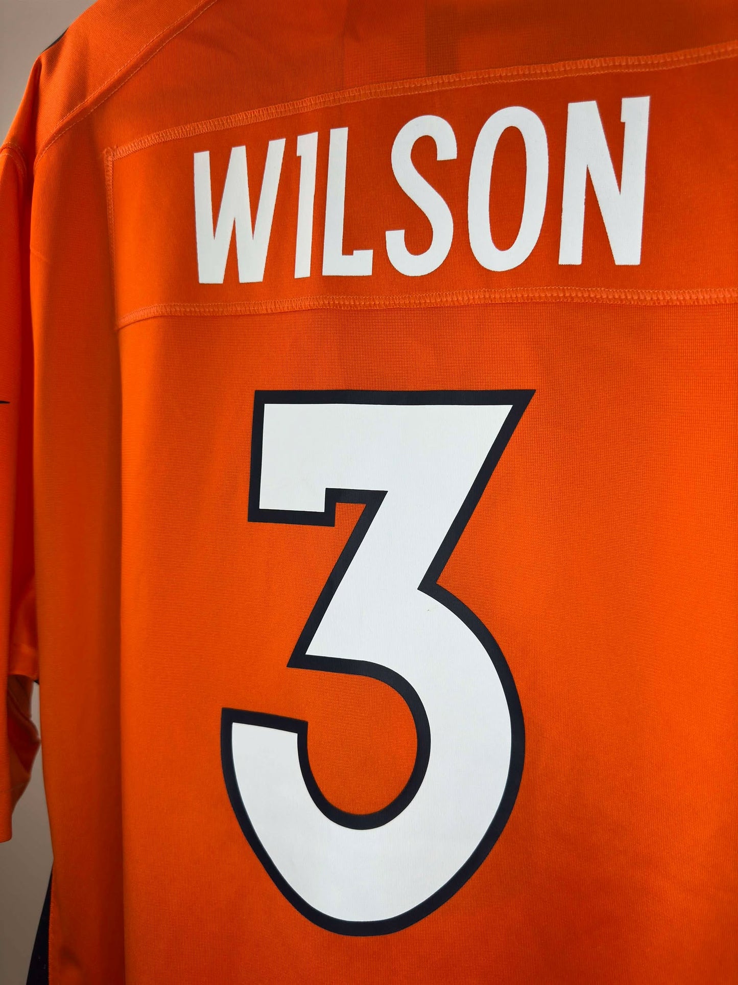 BNWT x Nike x NFL x Denver Broncos x Russell Wilson x Orange Football Jersey - XL