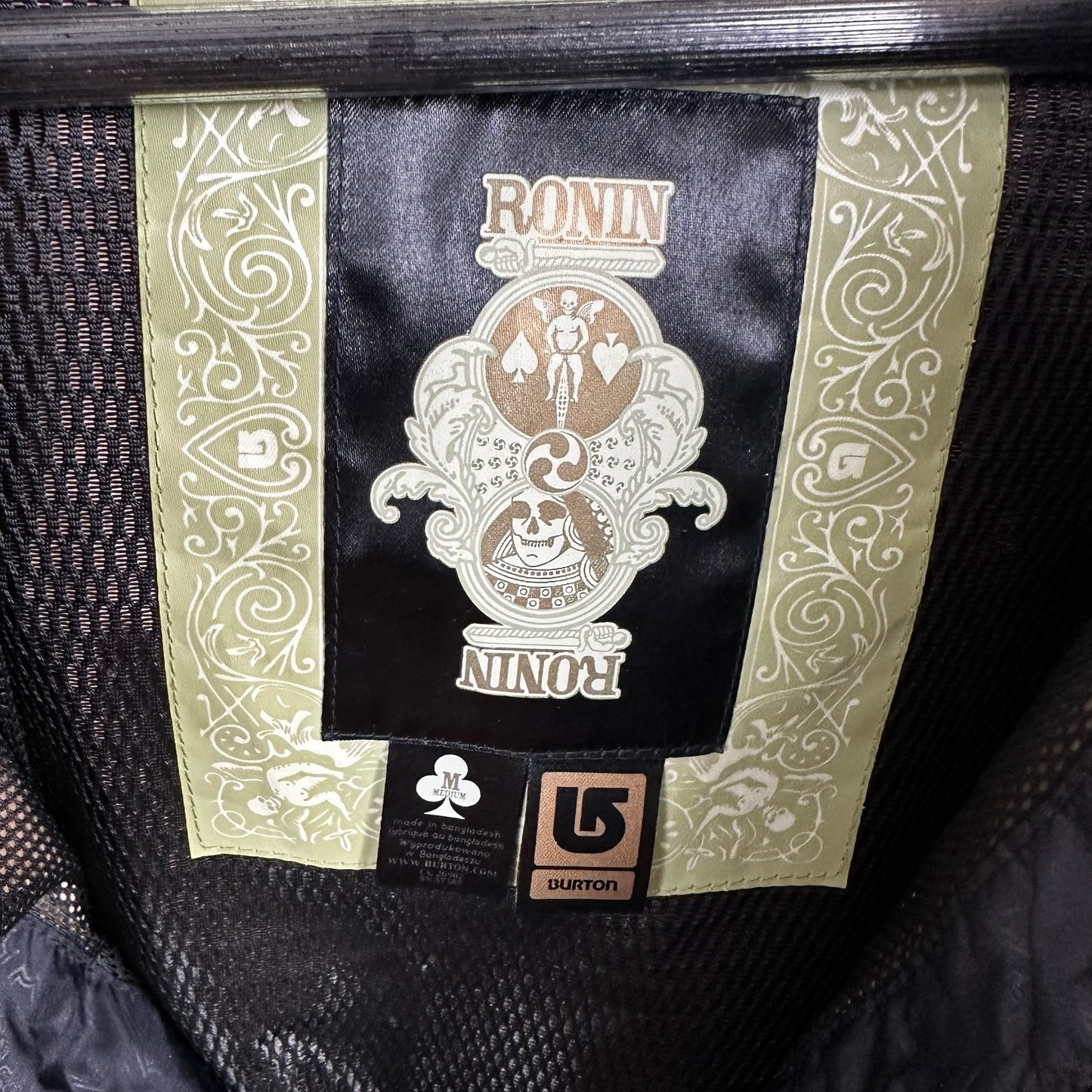 Burton Ronin Black Snowboard/Ski Jacket