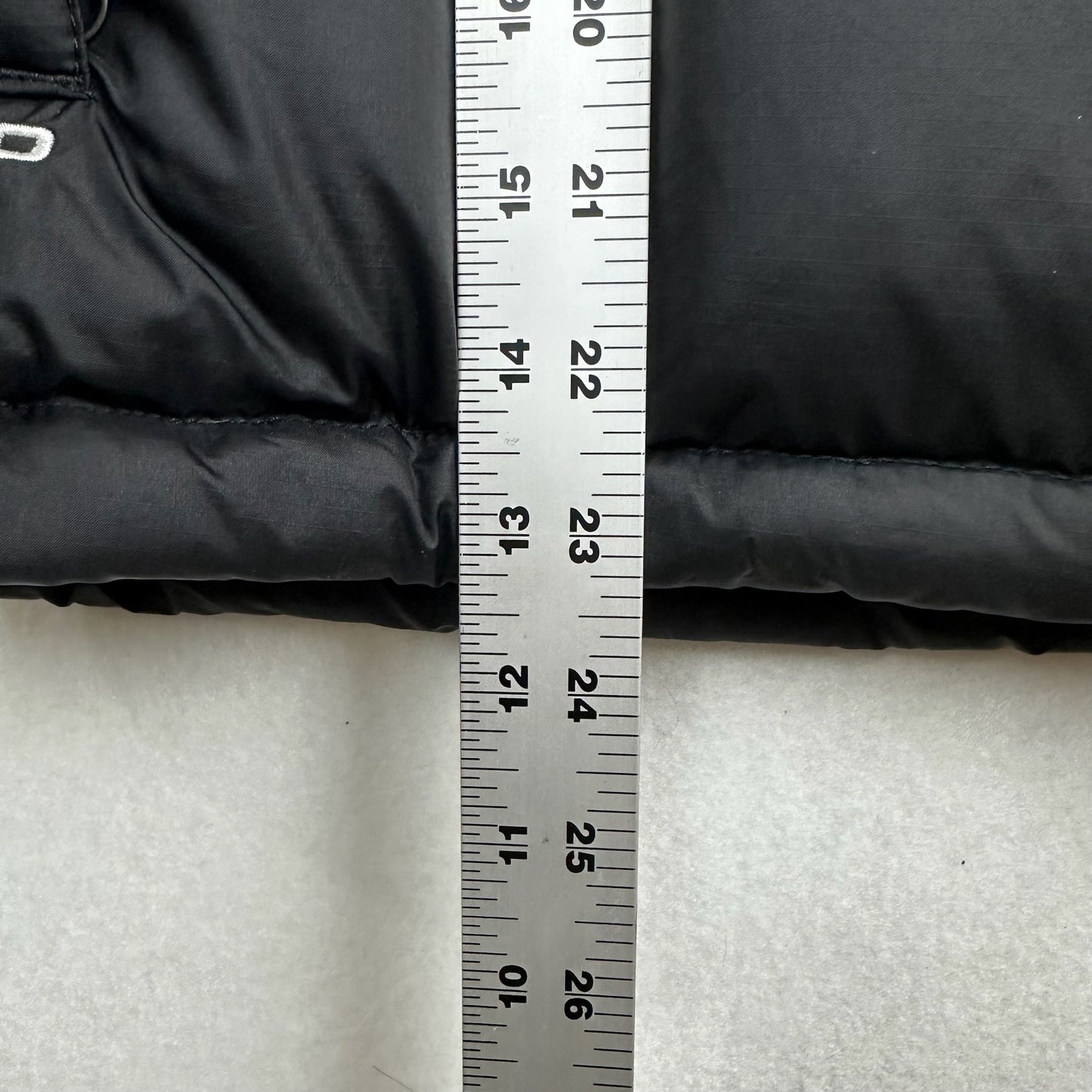 The North Face Black Puffer Vest 700