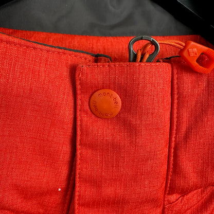 Mont-Bell Orange Waterproof Shell Jacket