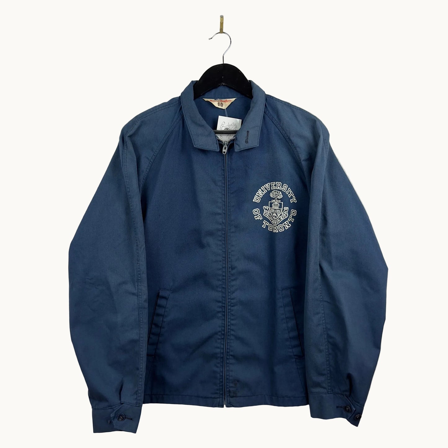 Vintage Deacon Brothers University of Toronto Full Zip Light Jacket
