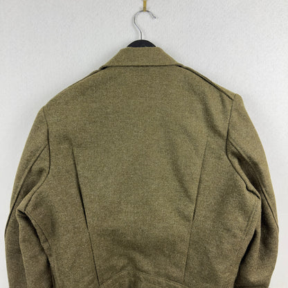1950's Canadian Army Battle Dress Master Craft Uniform Olive Green Jacket