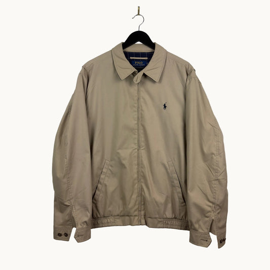 Polo Ralph Lauren Tan Lined Harrington Jacket