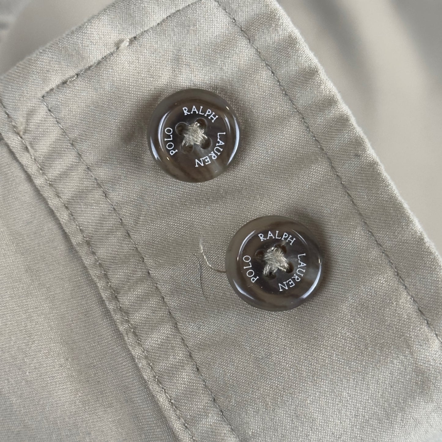 Polo Ralph Lauren Tan Lined Harrington Jacket