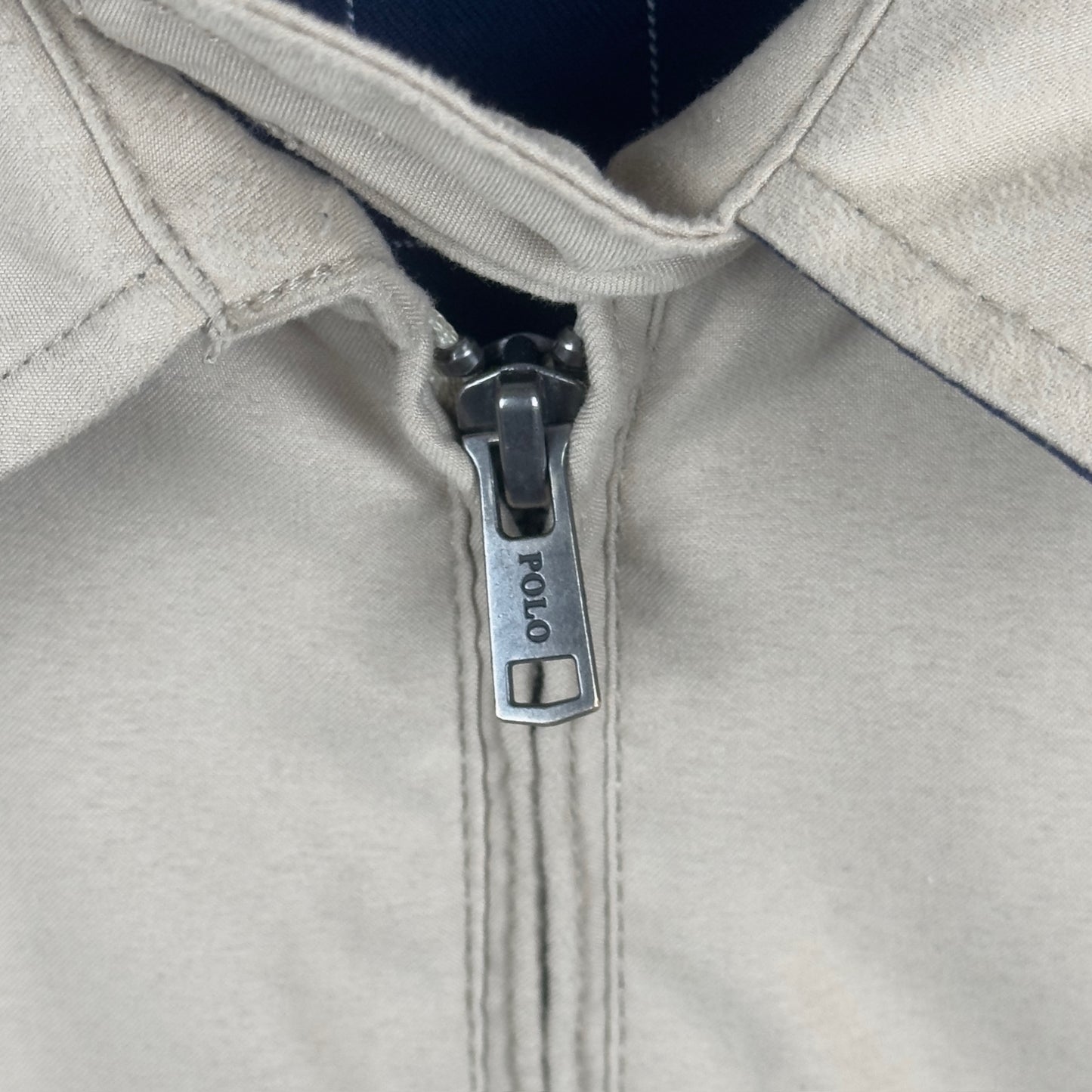 Polo Ralph Lauren Tan Lined Harrington Jacket