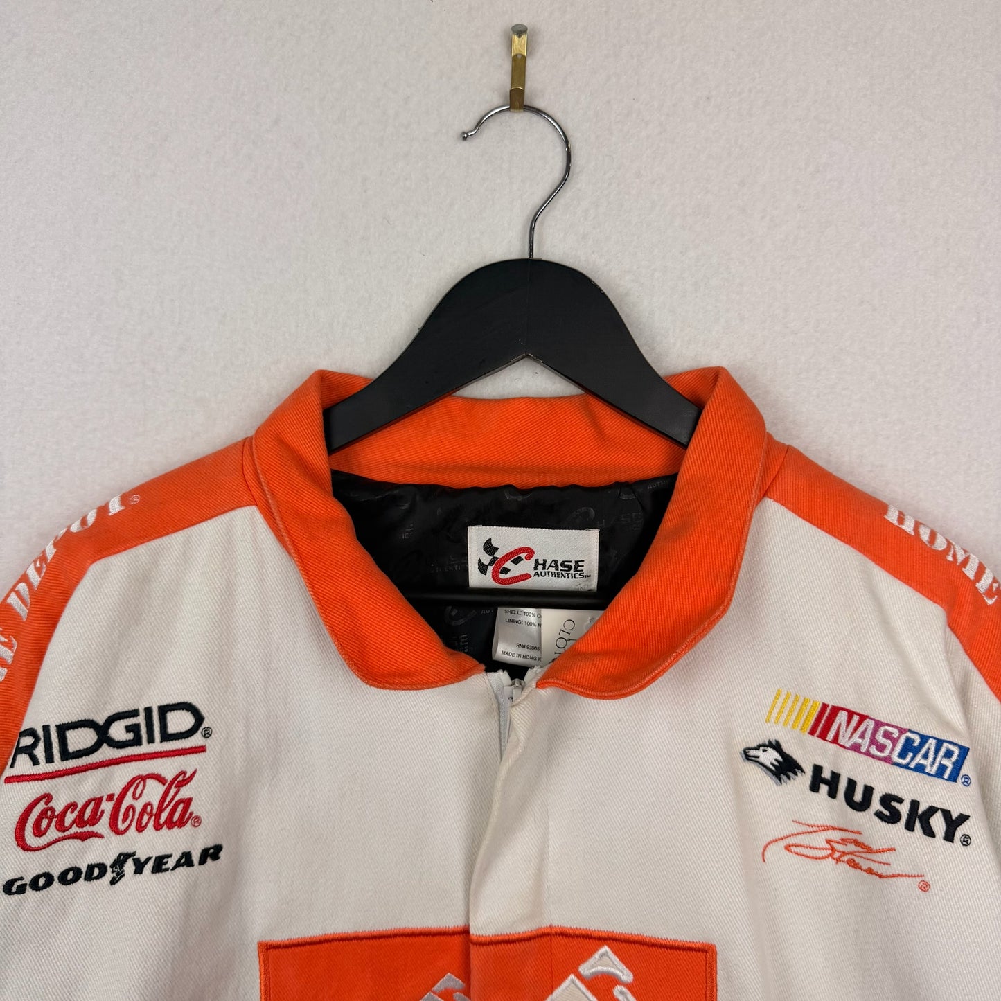 Vintage Chase Nascar Tony Stewart Home Depot Racing Jacket