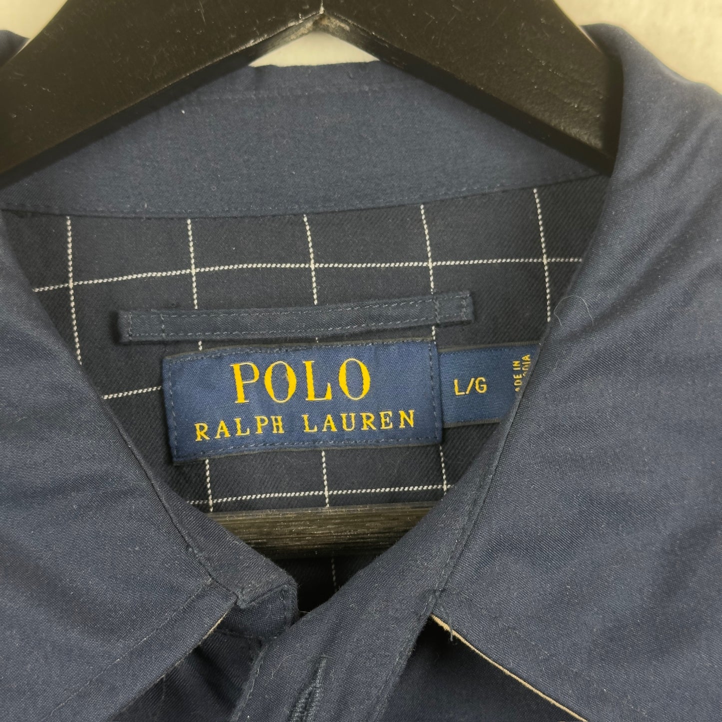 Polo Ralph Lauren Navy Lined Harrington Jacket