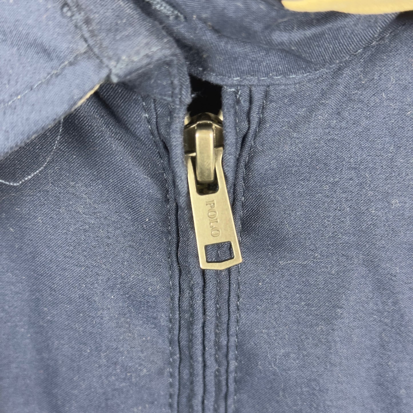 Polo Ralph Lauren Navy Lined Harrington Jacket