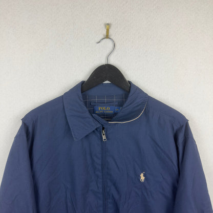 Polo Ralph Lauren Navy Lined Harrington Jacket