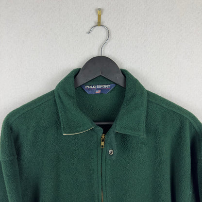 Vintage Polo Sport Ralph Lauren Fleece Type Full Zip Jacket