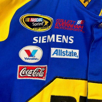 Vintage Chase Nascar Best Buy Button Down Racing Jacket