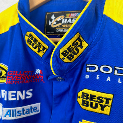 Vintage Chase Nascar Best Buy Button Down Racing Jacket