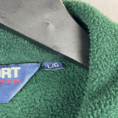 Vintage Polo Sport Ralph Lauren Fleece Type Full Zip Jacket