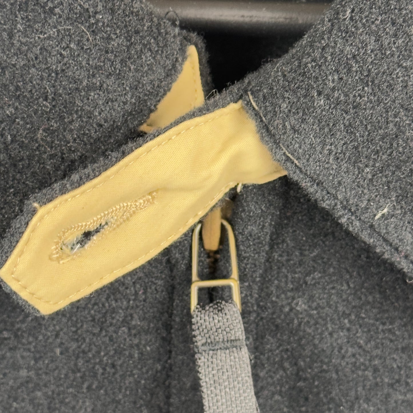 Vintage Polo Ralph Lauren Fleece Material Full Zip Black Jacket