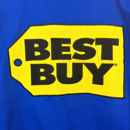 Vintage Chase Nascar Best Buy Button Down Racing Jacket