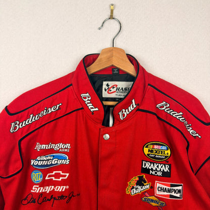 Vintage Chase Authentics BUD King of Beers Dale Earnhardt Jr. Racing Jacket