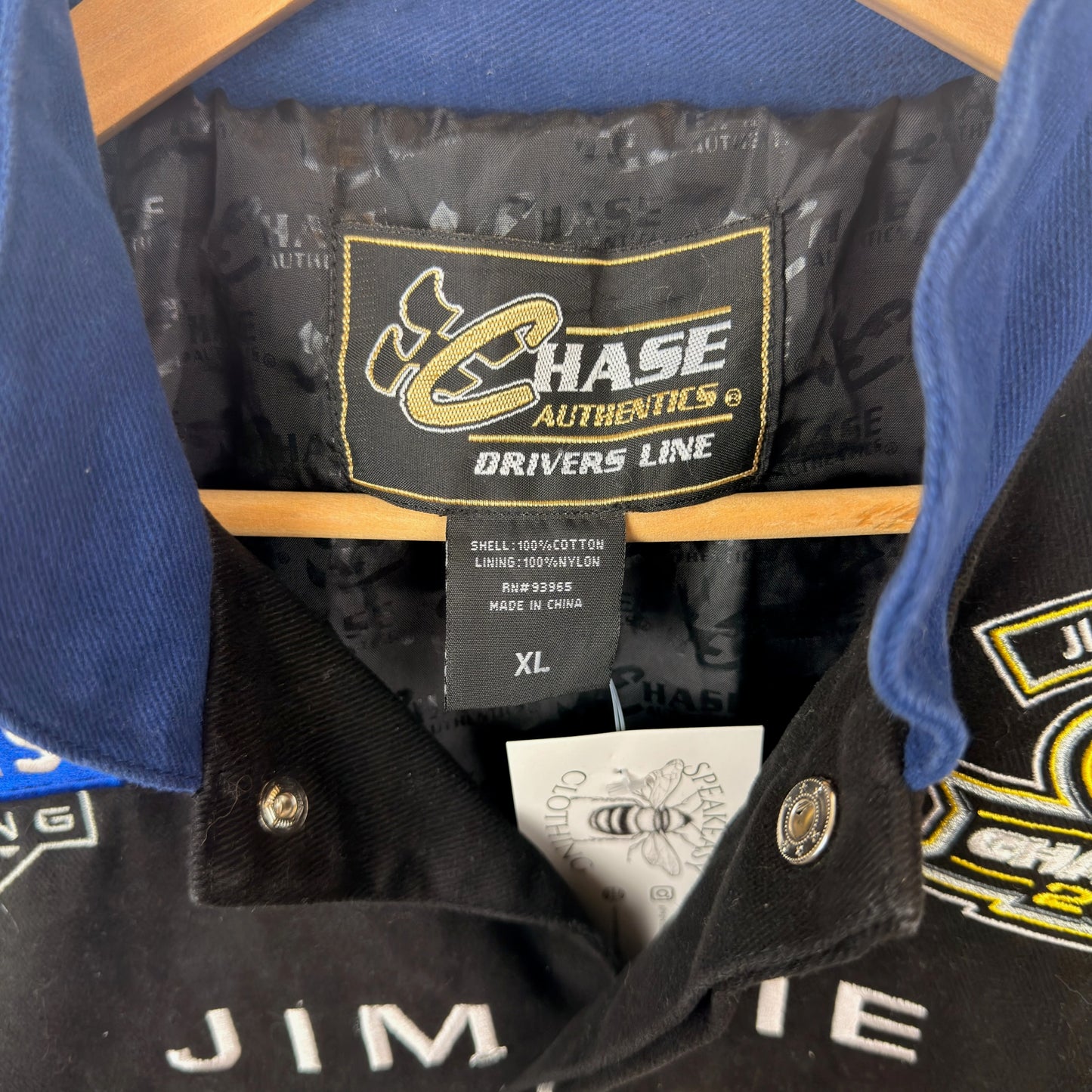 Vintage Chase Authentics Jimmie Johnson 2006 Champion Lowe's Racing Jacket
