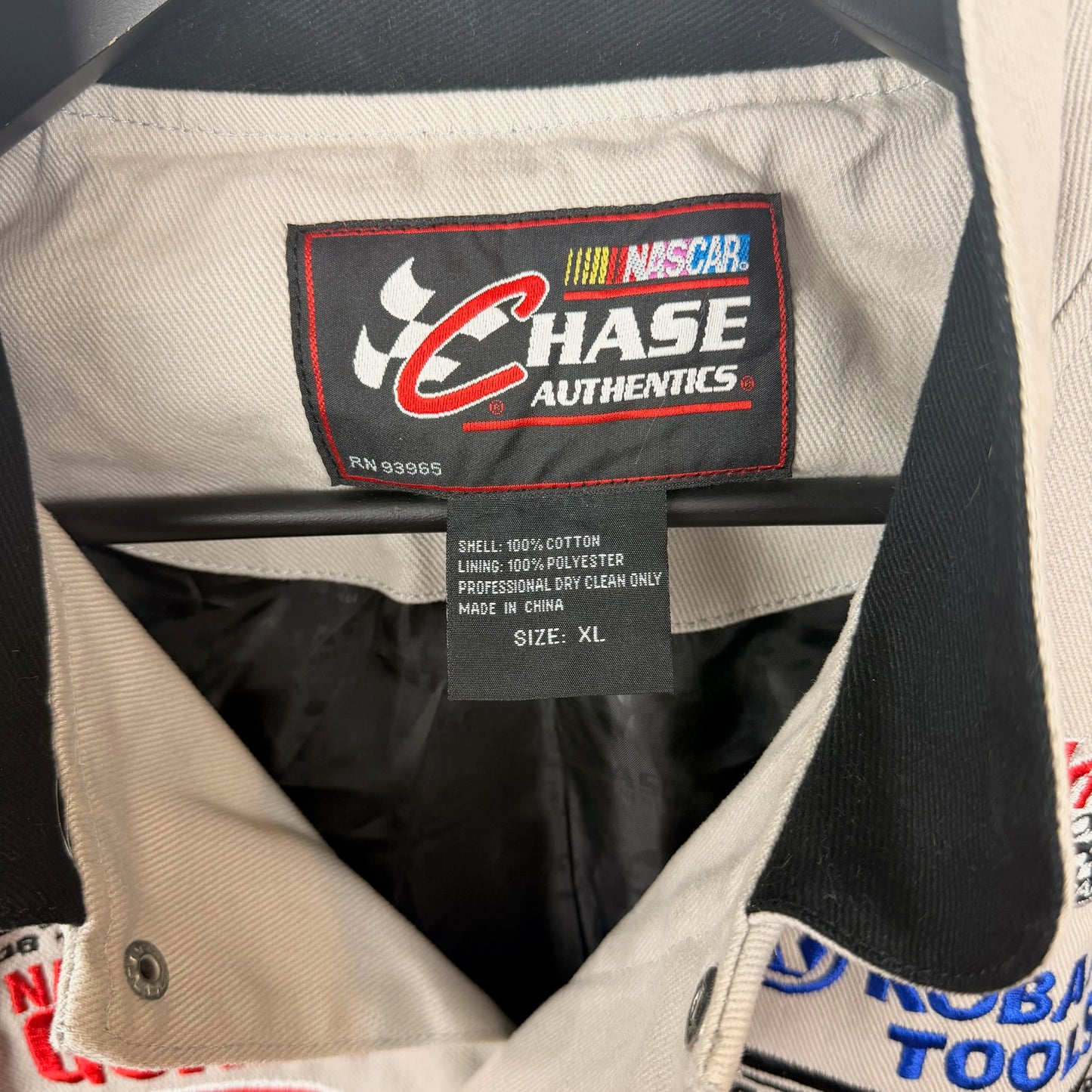 Vintage Nascar Chase Authentics Lowe's Racing Jacket